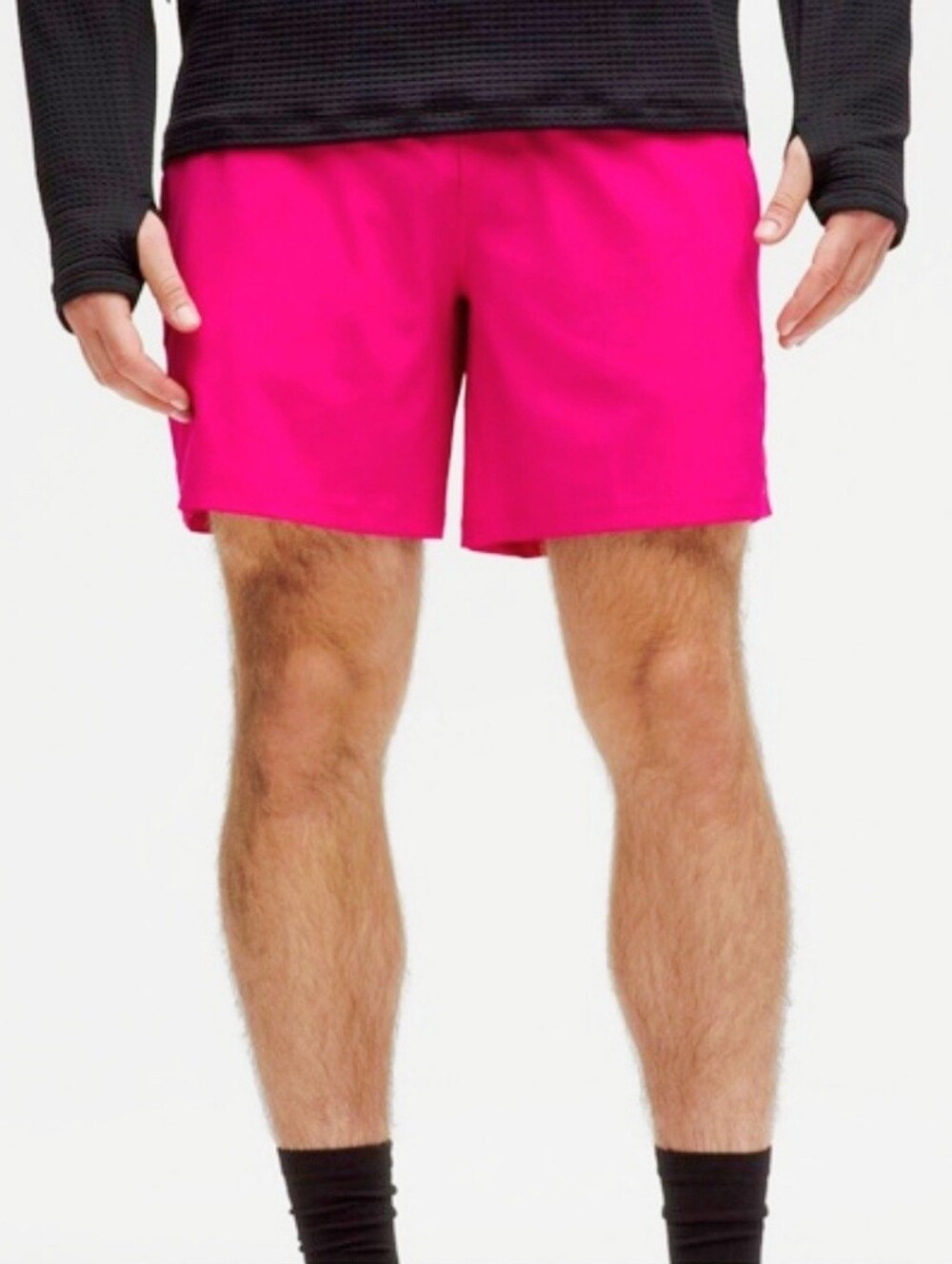 LULULEMON Pace Breaker Linerless Short 7" Hot Pink Men's Small NWT Athletic 2025